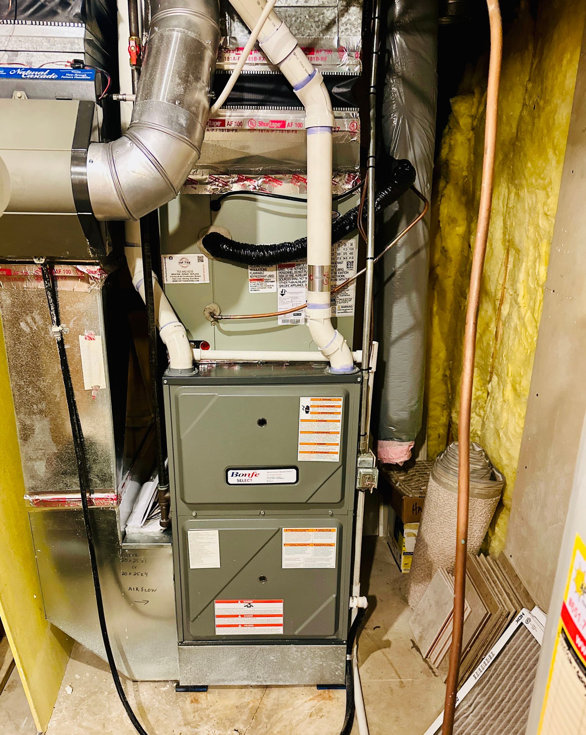 Gallery photos for New Trane AC and Furnace Installation in Plymouth: Image #2