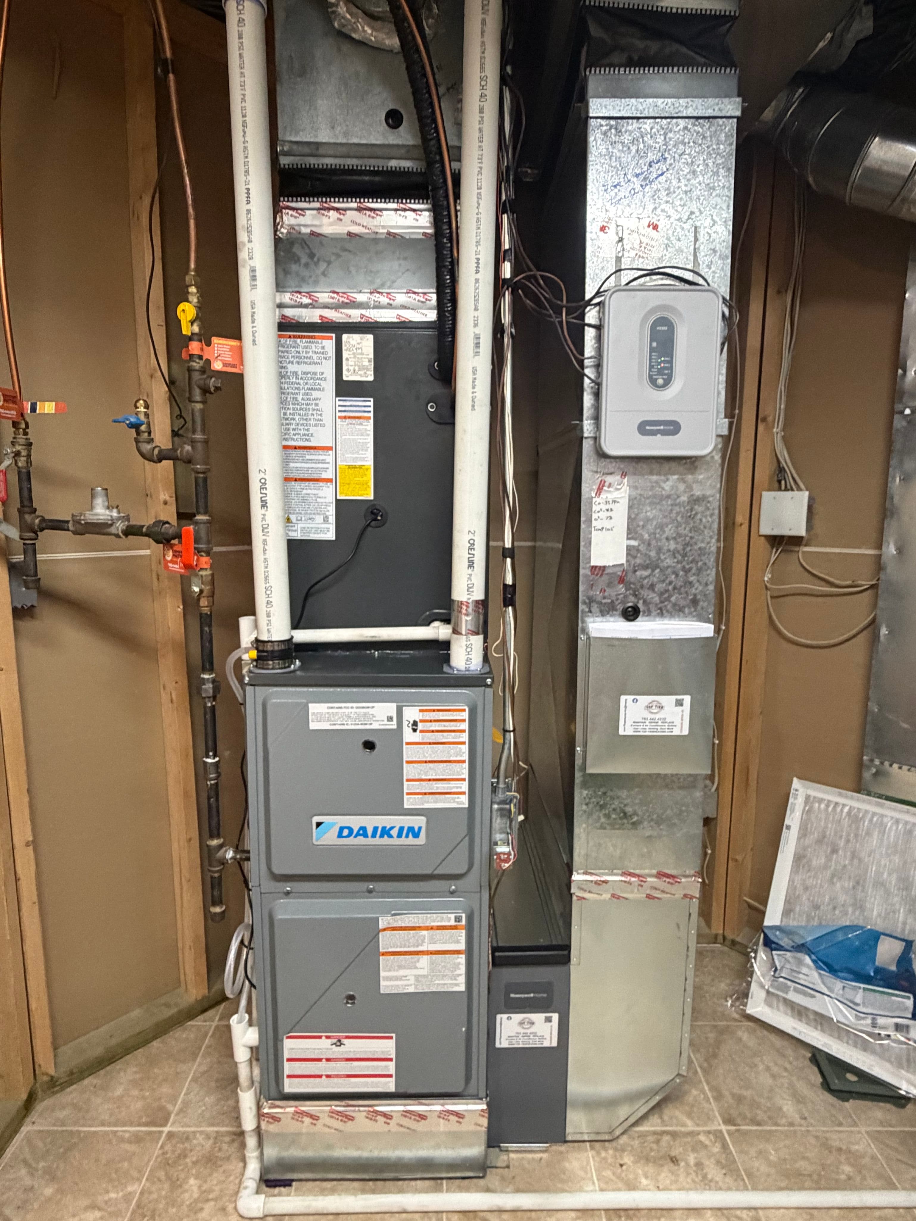 Project High-Efficiency Daikin Furnace and AC Installation in Dayton image