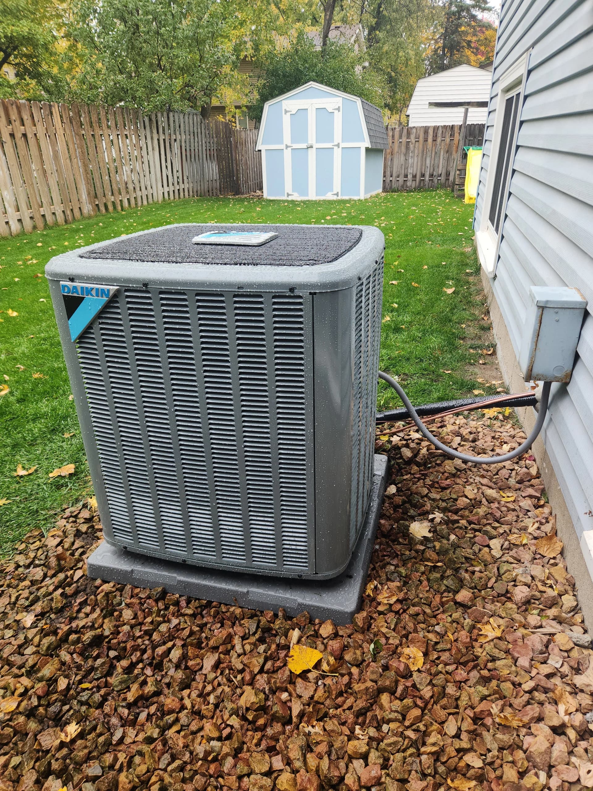 Gallery photos for Daikin Furnace and AC Changeout Completed in Andover: Image #1