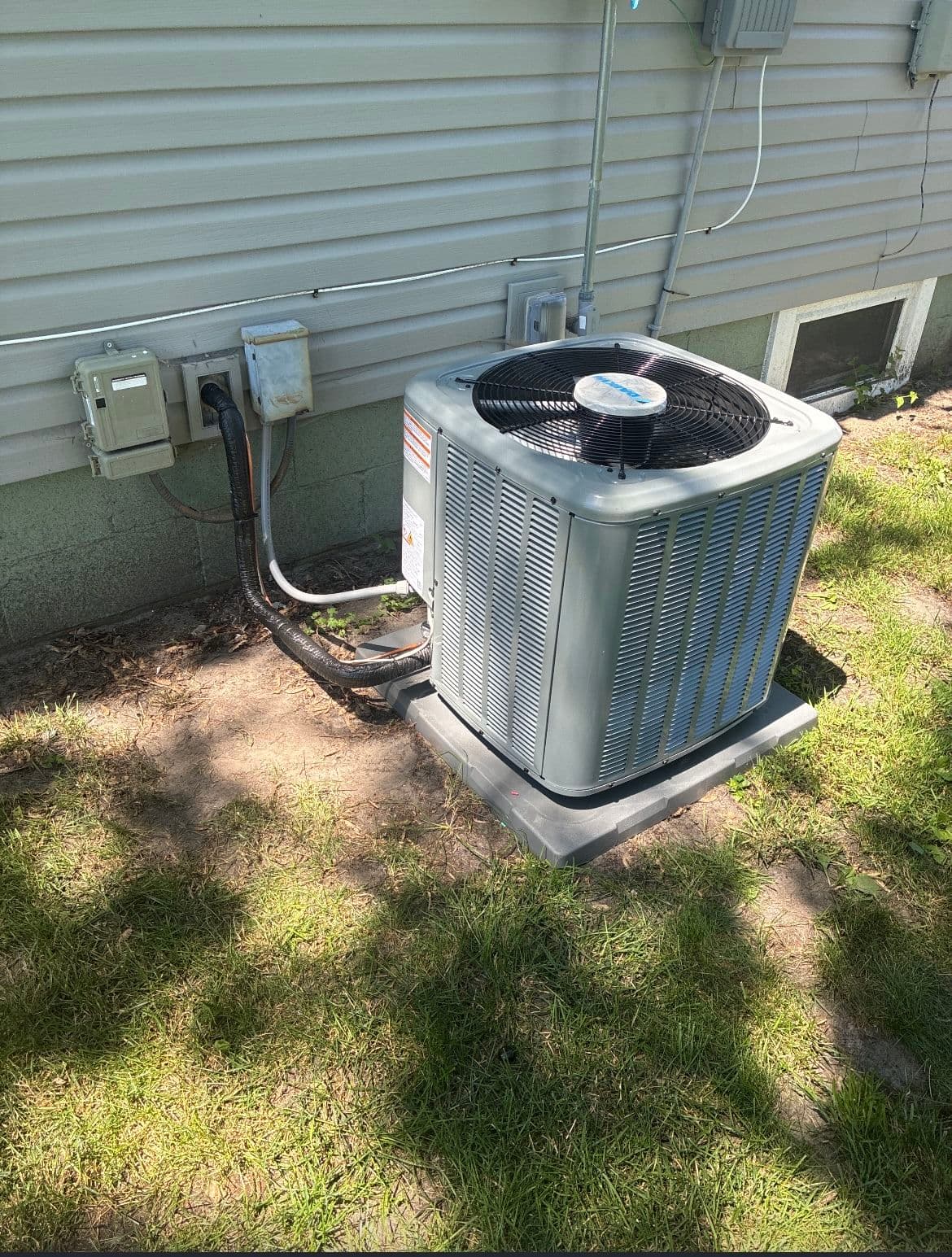 Brand-New AC Installation Completed in Mounds View image