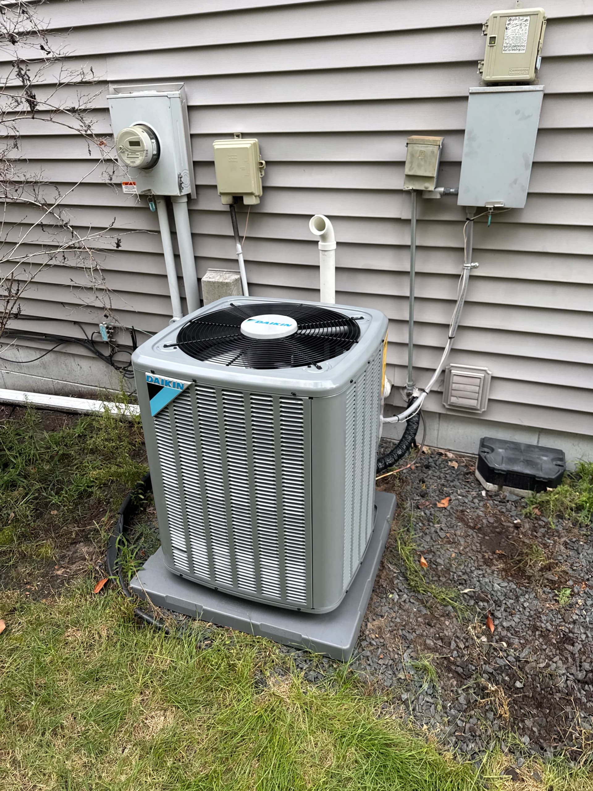 Gallery photos for New Daikin AC Installation Completed in Andover: Image #1