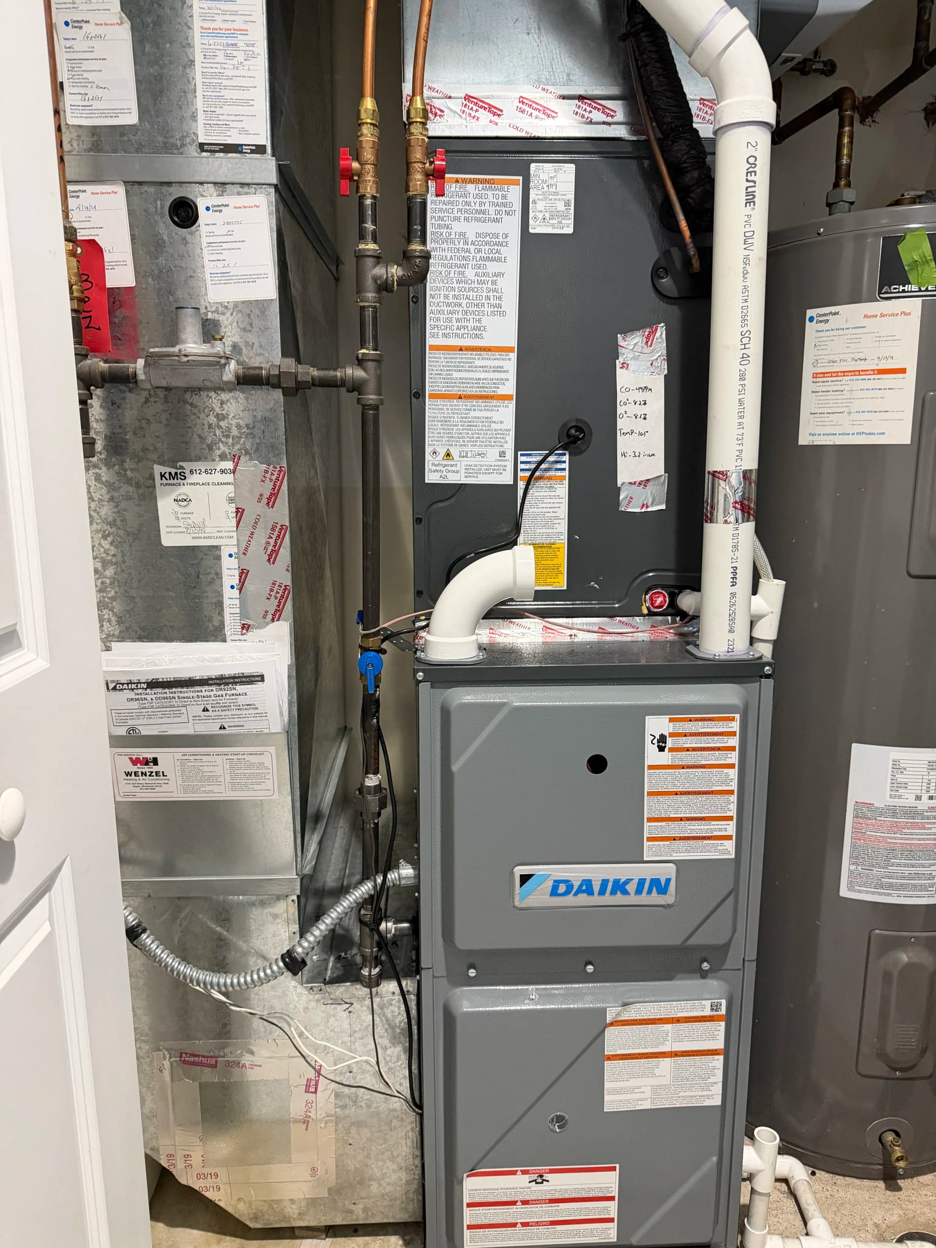 New Furnace and AC Install Completed in New Hope image