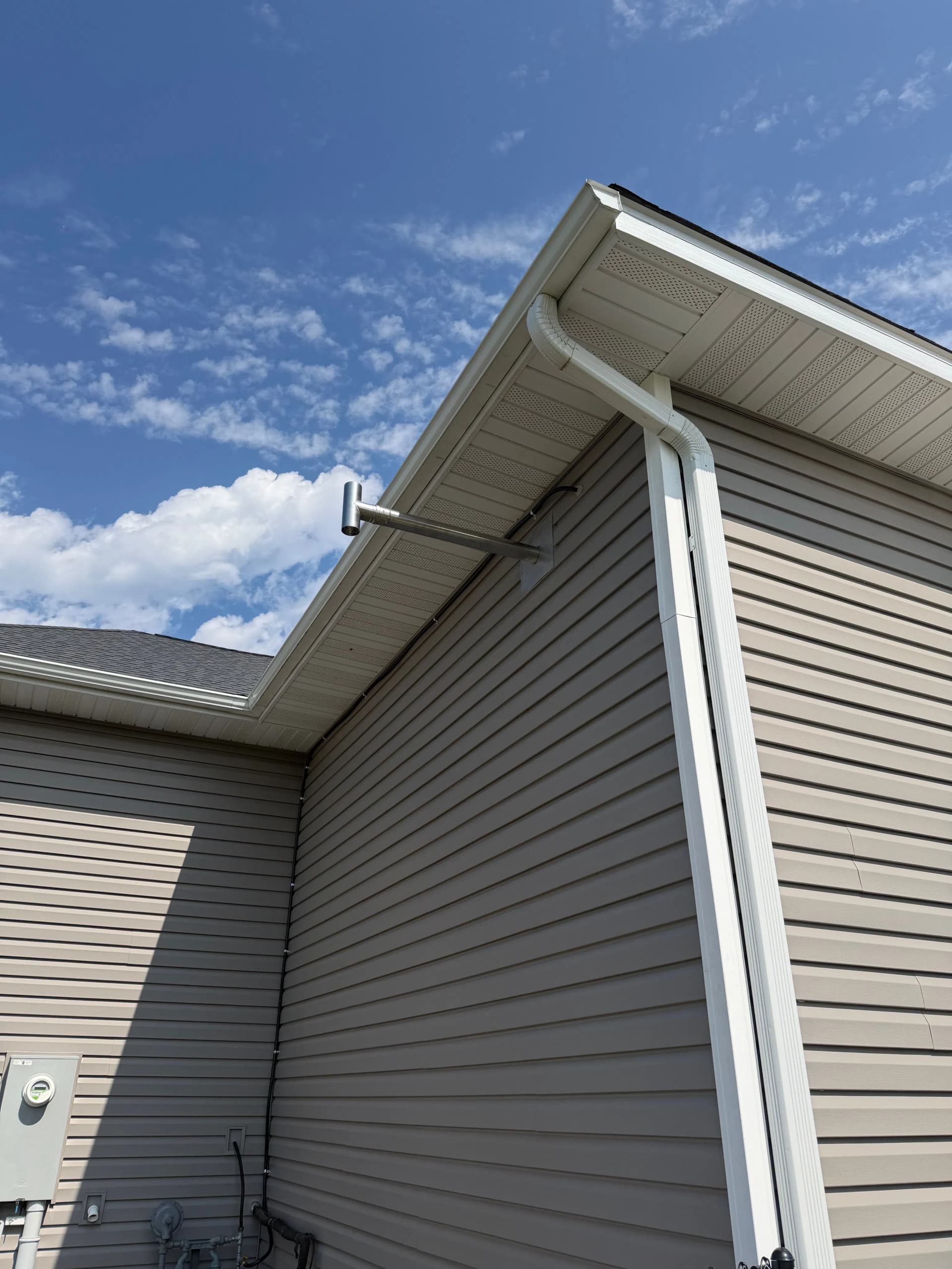 Gallery photos for Garage Heater Install with Gas Line and Sidewall Venting in Stacy: Image #1